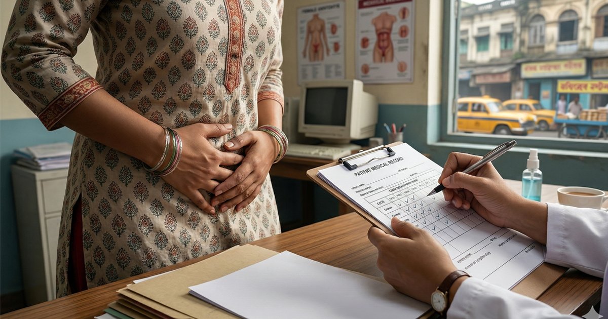 Irregular Periods & Lower Abdominal Pain: Could It Be an Ovarian Cyst? Expert Care in Kolkata